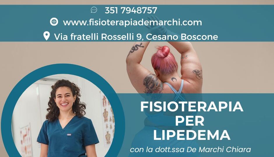 fisioterapia lipedema milano cura