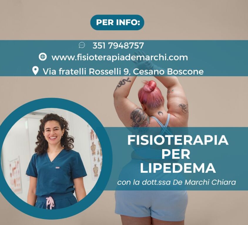 fisioterapia lipedema milano cura